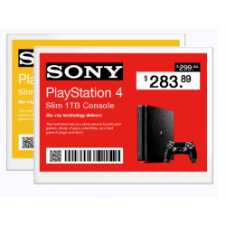 Etiquetas electrónicas 13,3"