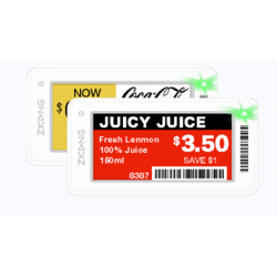 Etiquetas electrónicas 2,13"