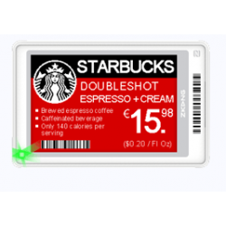 Etiquetas electrónicas 2,7"